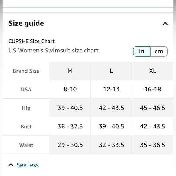 CUPSHE One Piece Swimsuit Sexy Deep V Neck Crisscross Back Self Tie Sz L NWT - Picture 8 of 10